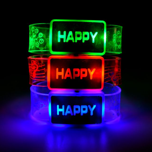 Pulsera Happy Luminosa LED